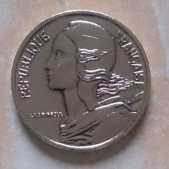 5 centimes 1980 r. Francja