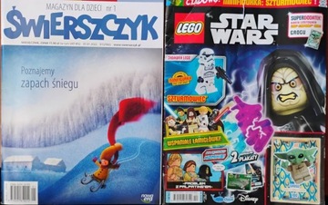 Świerszczyk 1/2022 + Lego Star Wars 10/2023