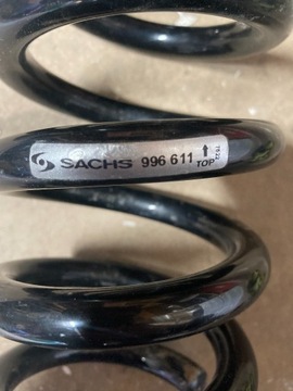 Sprężyna Sachs Mercedes W203 W209 CLK CLC