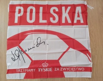 Flaga Polska Boniek