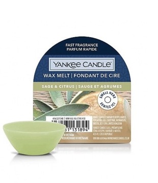 Yankee Candle Sage & Citrus wosk zapachowy