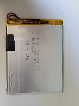 Akumulator bateria do tableta 1500 mAh. 9 x 7 cm.