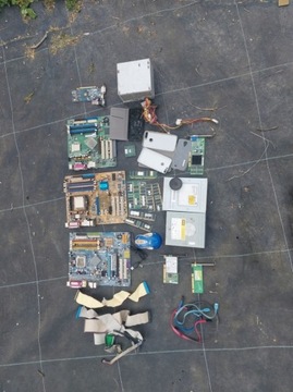 części komputerowe zestaw elektroniki