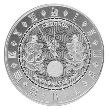 Chronos 1 oz 2021 Tokelau srebro 9999 ag Warszawa