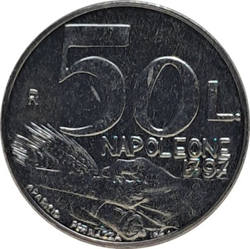 San Marino 50 lire 1991, KM#266