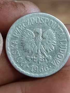 Sprzedam monetę 1 zloty 1966 rok