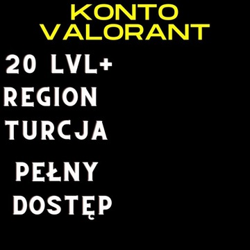 Konto Valorant 18-20LVL RANKED READY