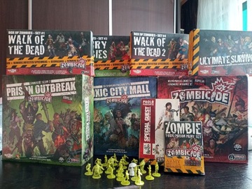 Zombicide I Edycja + wszystkie dodatki PL Unikat