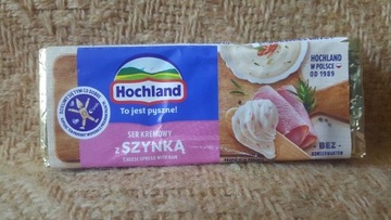 Hochland - ser kremowy topiony z szynką 90 g