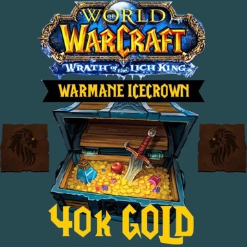 WoW GOLD 40000G WARMANE ICECROWN SZYBKA WYSYŁKA