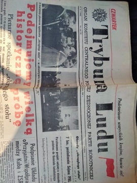 gazety Trybuna Ludu  1989r  +  WTK              