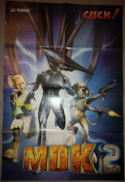 MDK 2 - Plakat retro nie wieszany!