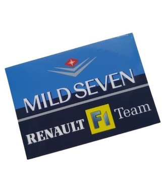 Unikat naklejka sticker MILD SEVEN Renault F1 Team