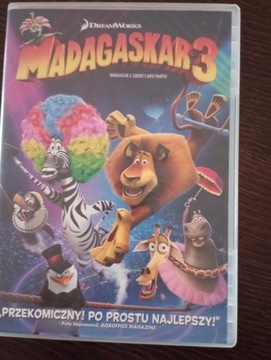 "Madagaskar 3" DVD Polski dubbing