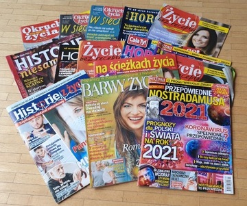 HOROSKOP EZOTERYKA - 15 różnych czasopism