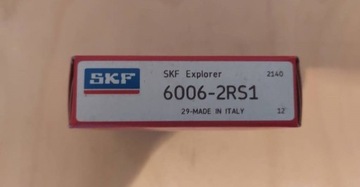 Łożysko SKF 6006 2RS1      30 x 55 x 13 mm 