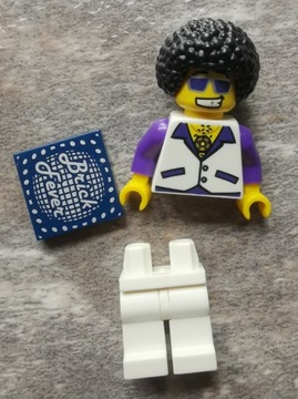 Figurka LEGO Disco Dude, seria 2, COL02-13