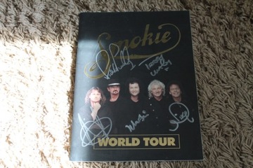 Album SMOKIE  z autografami  z roku 2012. 