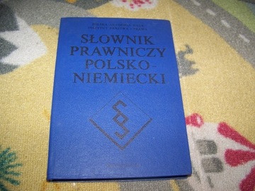 SŁOWNIK PRAWNICZY POLSKO-NIEMIECKI- L.BAR