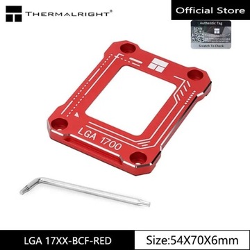 Ramka Thermalright LGA1700-BCF kolor czerwony