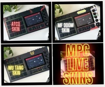 AKAI MPC LIVE SKIN OKLEINA WU-TANG/MF DOOM/ATCQ