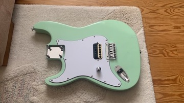 Korpus leworęczny stratocaster hardtail blink-182