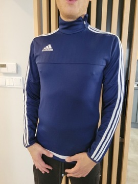 Bluza adidas męska granatowa na zamek s climacool 