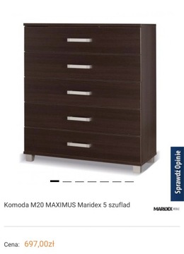 Meble Maridex wenge