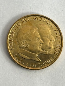 Medal Benedetto XVI - Giovanni XXIII 1962 - 2012