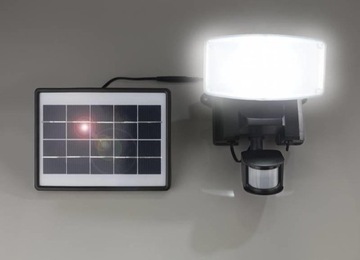 Halogen LED Solar z czujnikiem ruchu 1000 l.