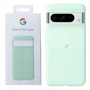Google Pixel 8 Pro etui w miętowym kolorze