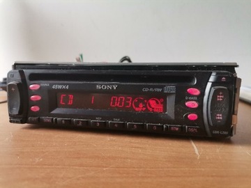 Radio samochodowe Sony CDX-L280. 