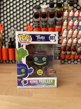 Funko pop movies trolls 881 king trollex special 