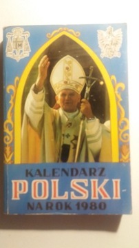 Kalendarz Polski na rok 1980.