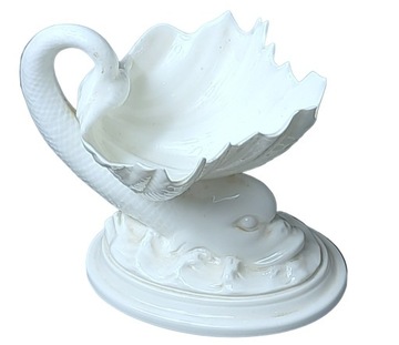 Figuralna Solniczka Royal Worcester Delfin Muszla 