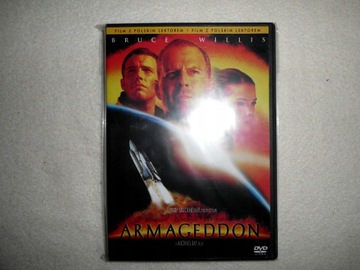 ARMAGEDDON DVD (Bruce Willis) IDEALNY, LEKTOR !!!