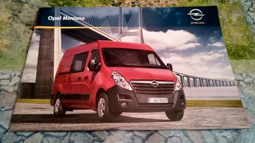 Opel Movano  2010 r. Prospekt 