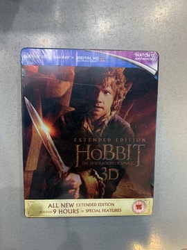 Hobbit Pustkowie Smauga Blu-Ray 3D+2D Ang. Wer.