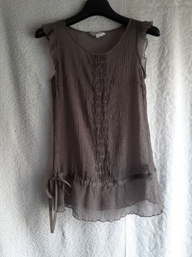 Bluzeczka/top 100 % jedwab, Topshop, r. S/M