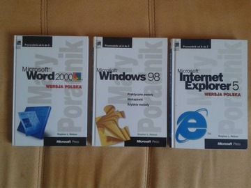 Poradniki Windows 98 Microsoft Word 2000 IE5 KPL.