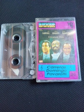 Kaseta magnetofonowa Carreras Domingo Pavarotti