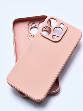 Etui iPhone 14 pro Case Obudowa pink nude