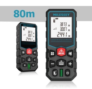 DALMIERZ LASEROWY miernik 80m Mileseey Model X5 