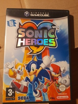 Sonic heroes gra nintendo game cube