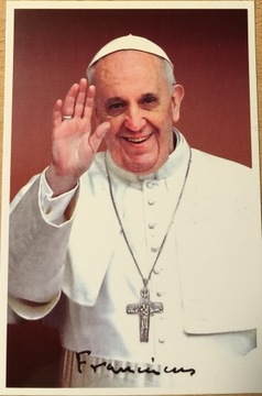 Modlitwa pięciu palców Papież Franciszek Obrazek