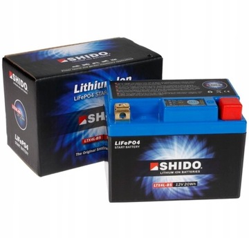 SHIDO akumulator litowo-żelazowy LTX4L-BS YTX4L-BS