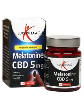 Lucovitaal Melatonina CBD 5 mg 30 kapsułek