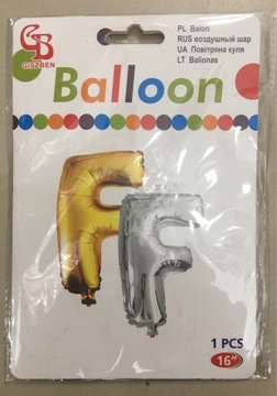 Balony litery na Hel 