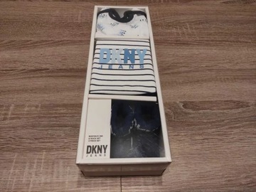 [Nowe] Zestaw prezentowy dla niemowlaka DKNY Jeans 0-3M