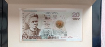 2011 20 zł złotych Maria Skłodowska-Curie